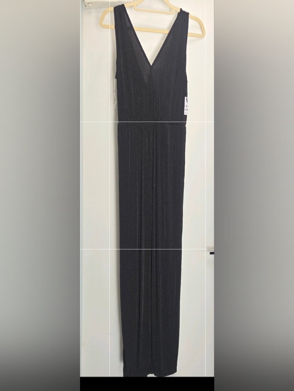 Black Sparkle Jumper With Wide Leg Pant